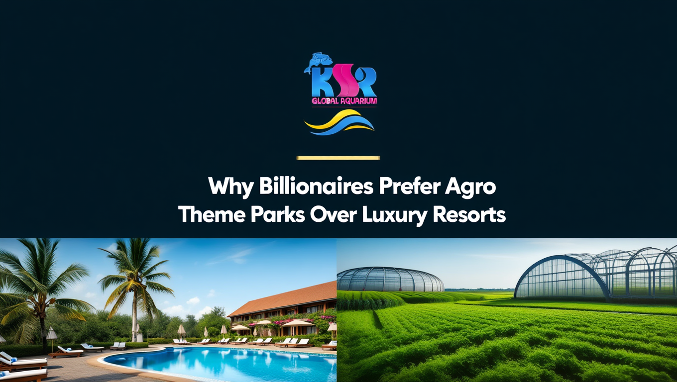 Why Billionaires Prefer Agro Theme Parks Over Luxury Resorts