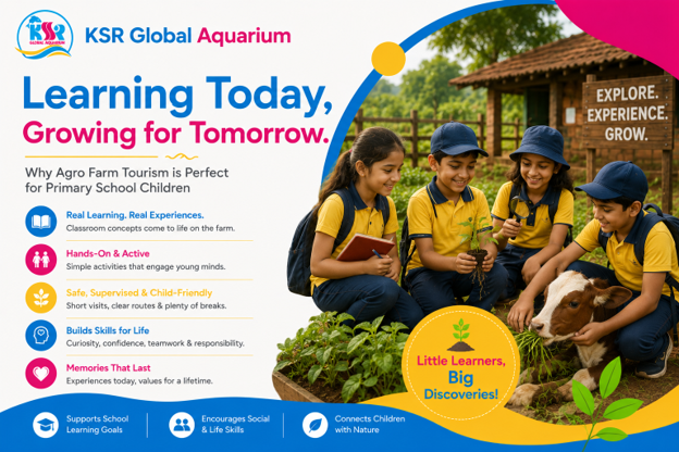 Is agro tourism good for primary school children as an educational day trip — what activities are usually involved?