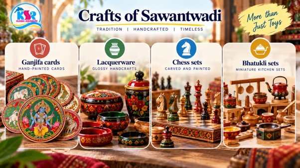 What crafts is Sawantwadi known for